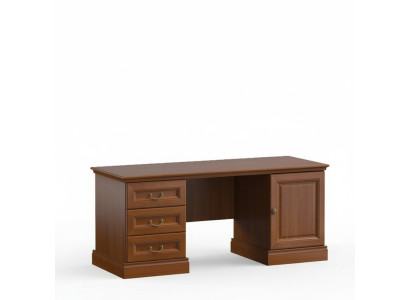 Klassische Schreibtisch Büromöbel Tisch Büro Chef Schreibtische Echtholz BA-Sc2