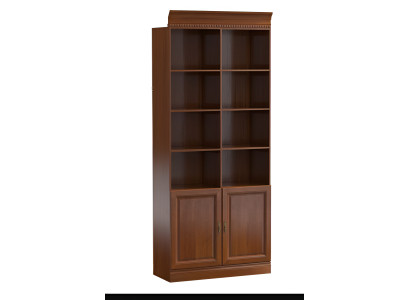 Klassische Schränke Schrank Schrankwand Bücherregal Bücherschrank - Model BA-3