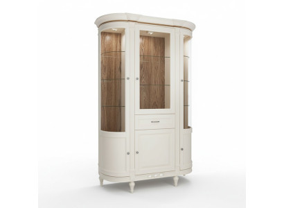 Klassische Vitrine Kommoden Vitrinen Vitrinenschrank Schrank Glasschrank Bücher