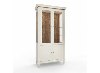 Klassische Vitrine Kommoden Vitrinen Vitrinenschrank Schrank Glasschrank FL-W2