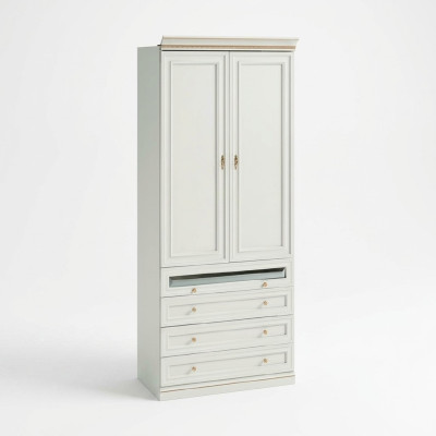 Klassische Element Begehbarer Kleiderschrank Schränke Schrank Schrankwand NEU 