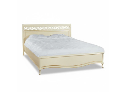Bett Ehebett Doppelbett Schlafzimmer Holzbett Klassisch - Model V-AP-N Holz
