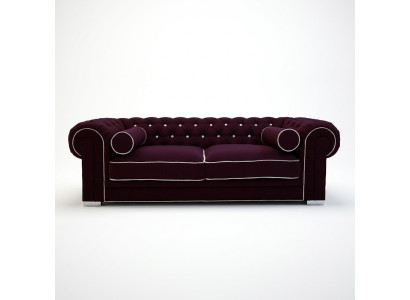 Chesterfield Sofa 3 SITZER Polster Designer Couchen Sofas Garnitur SL Sofa 20