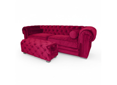 Chesterfield Sofa Polster Designer Couchen Sofas Garnitur Couch SLIII Sofa №39