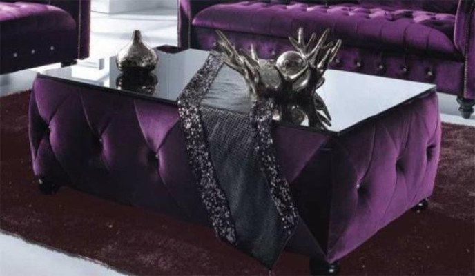 Chesterfield Ecksofa Eckcouch Designer Sofa Couch Samt Ledersofa SLIII Sofa №97