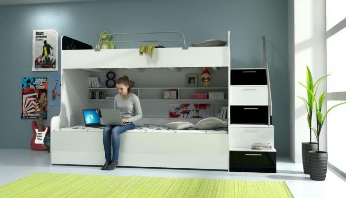 Doppelstockbett Etagenbett Doppelbett Jugend Bett Betten Hochbetten Möbel Sofort