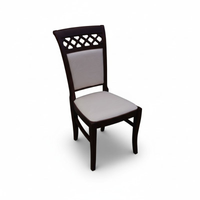 MASSIVHOLZ STUHL ESSZIMMERSTUHL DESIGNER LEDER STUHL STÜHLE ESSZIMMERSTÜHLE K52