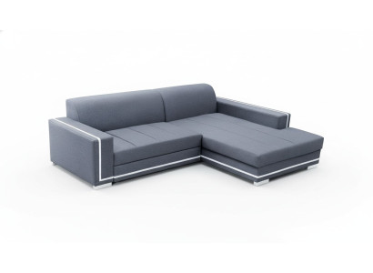 Sofa Schlafsofa Designer Sofa mit Bettfunktion + Bettkasten Ecksofa Couch NEU