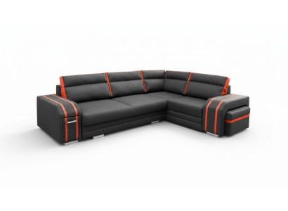Sofa Schlafsofa Designer Sofa mit Bettfunktion - Bettkasten Ecksofa Couch Sofas