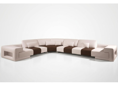 Stilvolles Design und höchster Komfort mit unserem großen L-förmigen Ecksofa
