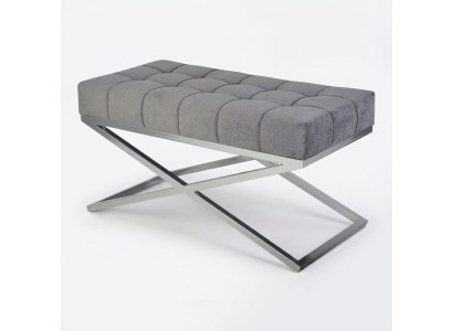 Hocker Fußhocker Ottoman Sitzhocker Sitzpouf Wohnzimmer Designer Pufa LX
