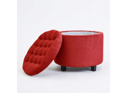 Hocker Fußhocker Ottoman Sitzhocker Sitzpouf Wohnzimmer Designer Solano