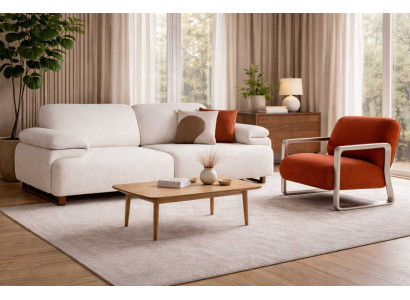 Schicker Wohnzimmer Dreisitzer Designer Polstersessel Luxus 2tlg Set