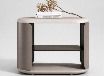 Moderner Beistelltisch mit eleganter Form und funktionalem Design