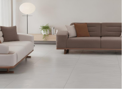 Bequemes 3-Sitzer Sofa und Sessel Set für stilvolle Wohnräume