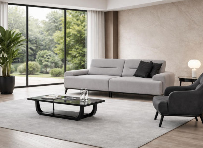 Elegantes 3-Sitzer Sofa und Sessel Set für Ihre Einrichtung