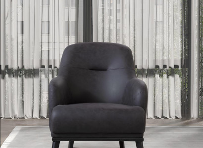 Bequemer Sessel im modernen Design für komfortable Räume