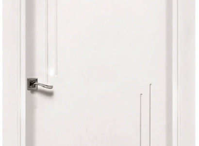 Stilvolle weiße Zimmertür  minimalistisches Design  Türen für zu Hause