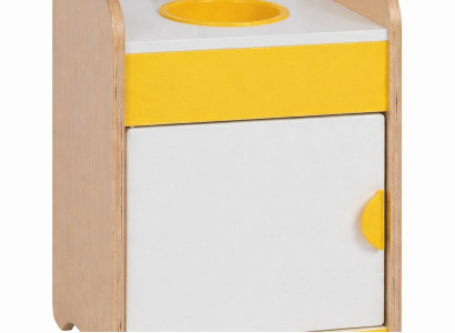 Spielzeug-Spüle für Kinder mit buntem Design und praktischem Stauraum
