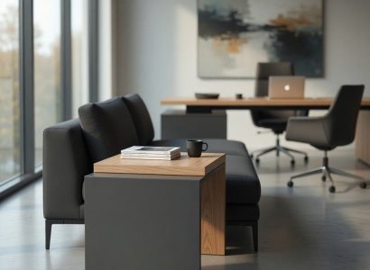 Schlichter Beistelltisch im modernen Design
