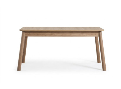 Skandi Esstisch aus Holz Eiche Natur modern mit Ausziehfunktion