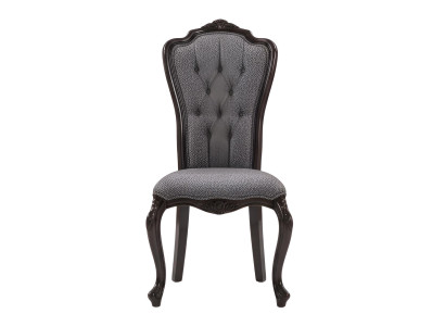 Schicker Chesterfield Einzelstuhl Exklusiver Holzrahmen Luxus Möbel
