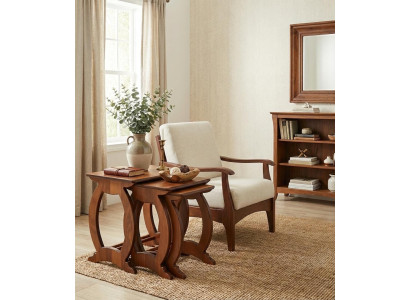 Holz Modern Braun Bequem Wohnzimmer Beistelltisch Praktisch Komfort