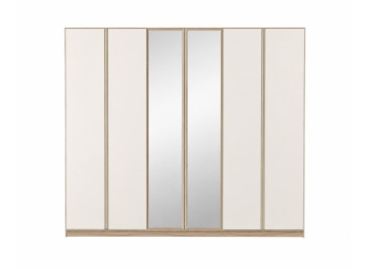 Schrank groß schön geräumig praktisch beige moderner Stil Kleiderschrank