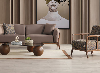 Designer 3-Sitzer Sofa Polstersessel Wohnzimmer Designer Sitzmöbel