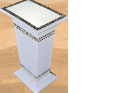 Design Leuchten Leuchte Lampe Säule Decolampe Beleuchtung  6927 Säulen Medusa