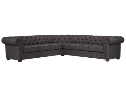 Chesterfield Ecksofa Wohnlandschaft Sofa Couchen Polster Ecke Couch Sofas  Neu