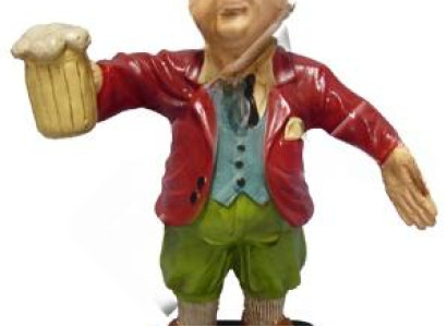 Design Vase Bier Skulptur Statue Statuen Figuren Garten Figur Skulpturen Deko