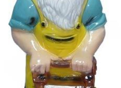 Design Zwerg Figur Garten Statue Skulptur Figuren Skulpturen Dekoration Deko Neu