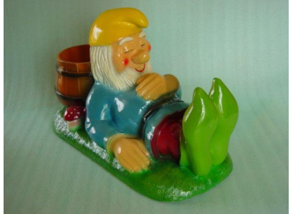 Zwerg Figur Garten Statue Skulptur Figuren Skulpturen Dekoration Deko 46cm Neu