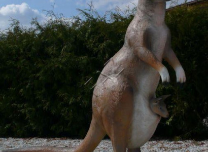 Design KänguruAustralien Neu Statue Skulptur Figuren Skulpturen Garten Statuen