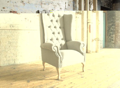 Chesterfield Ohrensessel Polstersofas Klassische Stuhl der Premium Klasse Neu