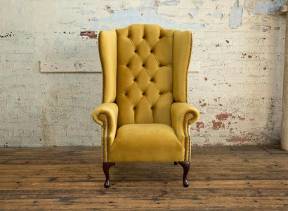 Chesterfield Ohrensessel Polstersofas Klassische Stuhl der Premium Klasse #130