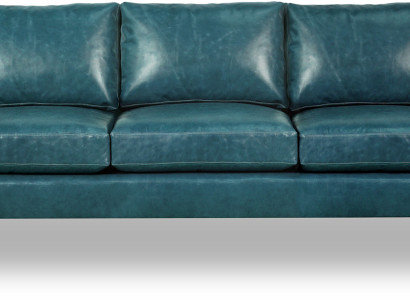 XXL Sofa 3 Sitzer Couch Wohnzimmer Polster Sitz Garnitur Leder Türkis Textil Neu