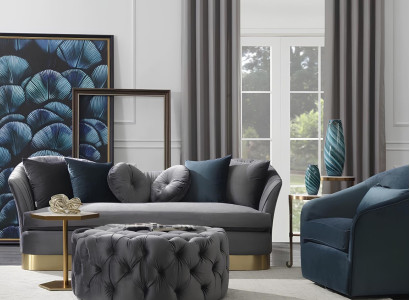 Dreisitzer Couch Polster Design Sofa Moderne Sitz Sofas Zimmer Möbel 3er Grau