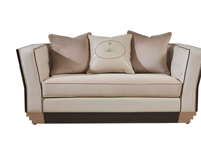 Klassische Design Couch Sitz Polster Komplett Set Garnitur 3+2 Stoff Textil Neu