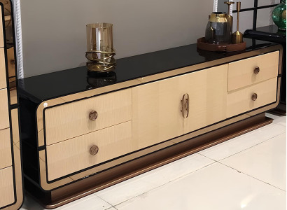 Kommode Design Kommoden Kommoden Schränk Schrank Sideboard Hoch Hochglanz Regal