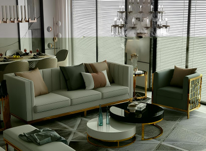 Chesterfield Samt sofa Couch Polster Garnitur 3+1+1 Designer Couchen Sofas Neu