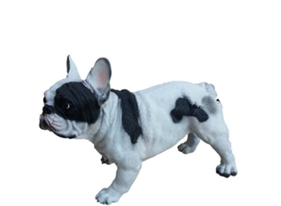 Hund Dekoration Deko Figur Statue Skulptur 30x45 cm Figuren Statuen Skulpturen