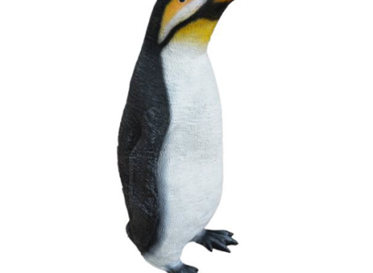 abstrakte Skulptur Pinguin Dekoration Figur Kunststoff Statuen Deko Statue 80cm