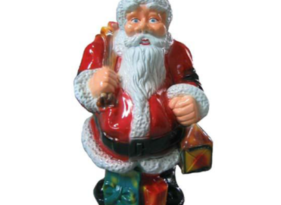 Weihnachtsmann Figur Statue Deko Figuren Dekoration Nikolaus Skulptur 59cm Neu