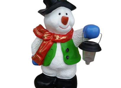 Schneemann Figur Statue Deko Figuren Deko Skulptur 54cm Winter Neu Statuen Neu