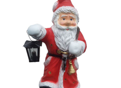 Weichnachten Rudolf Renntier Figur Statue Weihnachtsmann Figuren Dekoration 72cm