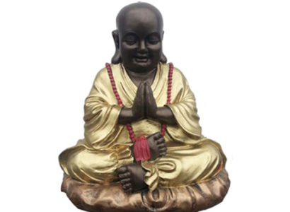 Deko Figur Statue Skulptur 50 cm Figuren Statuen Skulpturen Neu Buddha (B64)