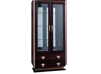 Klassische Vitrine Kommoden Vitrinen Vitrinenschrank Schrank Glasschrank Design
