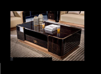 Edler Design Couchtisch Beistelltisch Wohnzimmer Klassischer Tisch Holz Tische